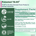 TA-65®  250 Units - 90 Capsules (3 Months Supply)