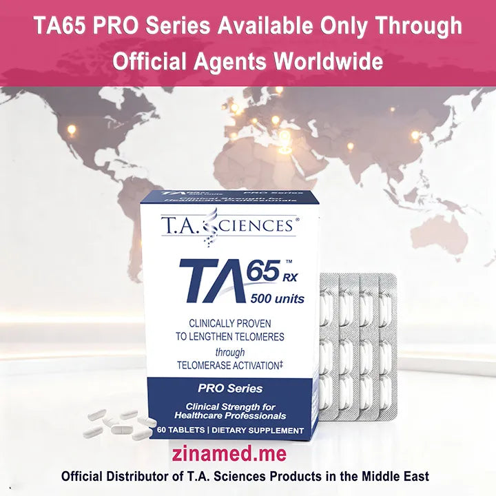 T.A. Sciences TA65 RX supplement pro series are available only through official agents only